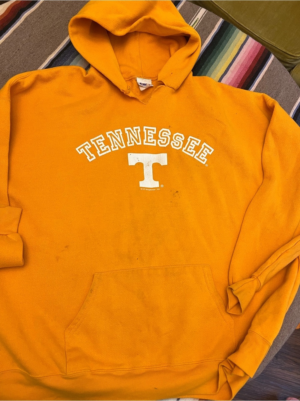 Tennessee Orange University Pullover Hoodie vintage